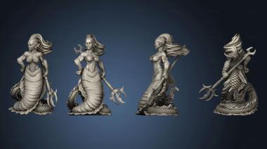 3D model Merfolk (STL)