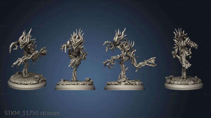 3D model Corrupted Wood Tree Hounds Run (STL)