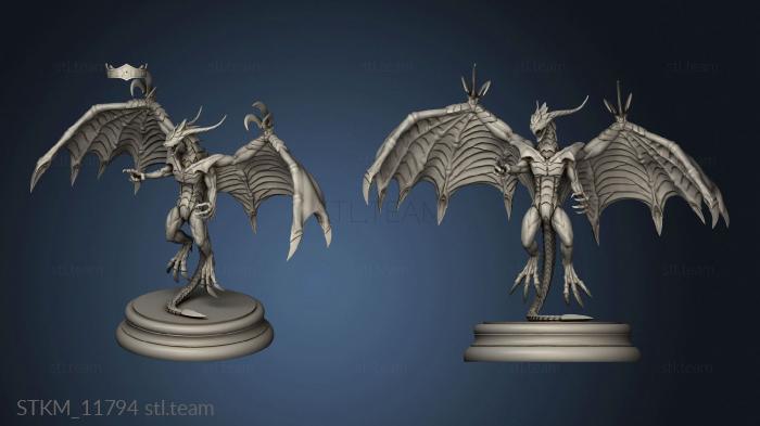 3D model Dragon aile droite (STL)