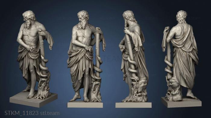 3D model Asklepios Statue (STL)