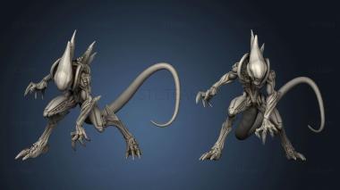 3D model Aliens solo gigerian royal blood warrior (STL)