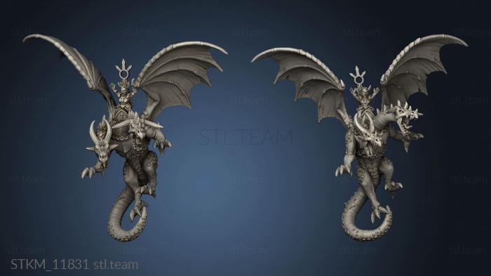 3D model Despoilers Dragon sorceress on (STL)