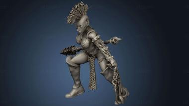 3D model heroes batch dark elf princess (STL)