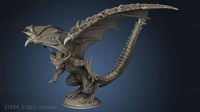 3D model Bahamut (STL)