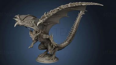 3D model Bahamut (STL)