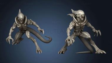 3D model Aliens solo gigerian brood warrior (STL)