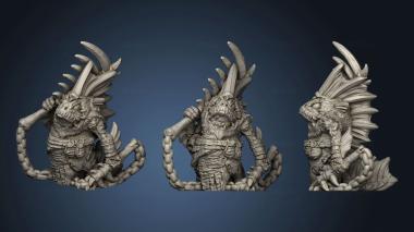 3D модель Коса из кости Фис (STL)