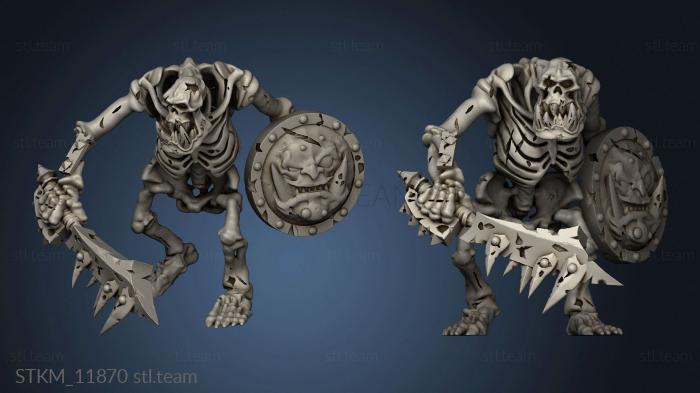 3D model orc skeleton (STL)