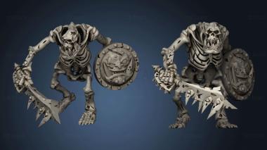 3D model orc skeleton (STL)