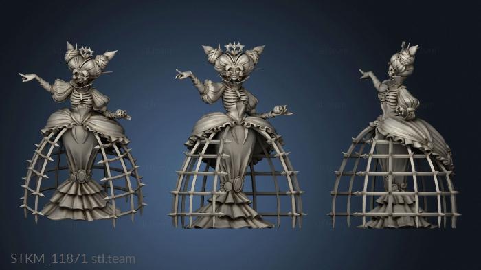 3D model Alice in Nightmareland the heart queen (STL)