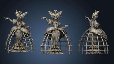 3D model Alice in Nightmareland the heart queen (STL)