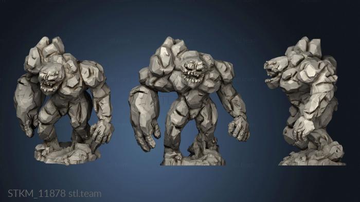 3D model Heroes Beasts As Creators Earth Elemental (STL)