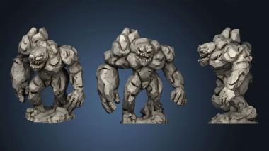 3D model Heroes Beasts As Creators Earth Elemental (STL)