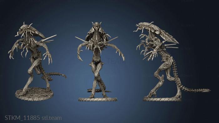 3D model Aliens solo EPIC MULTI GIGERIAN CRIMSON BROOD MOTHER (STL)