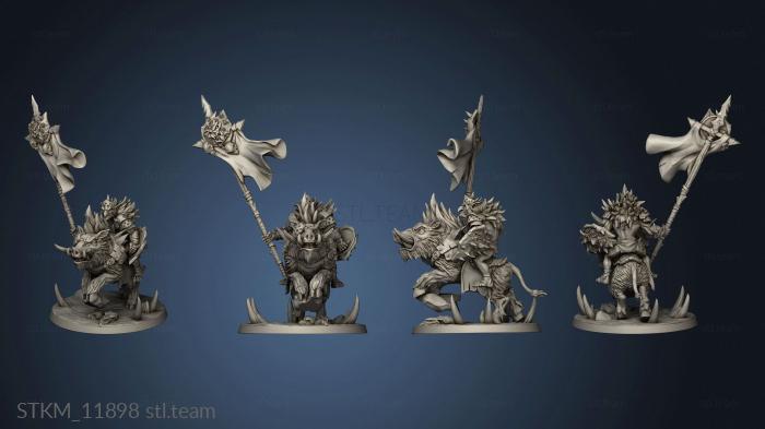 3D model Aout Blackrazor Razorbeast Riders Rider (STL)