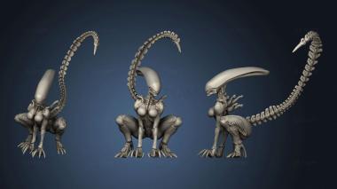 3D model Hunters GIGERIAN BROOD SUCCUBUS (STL)