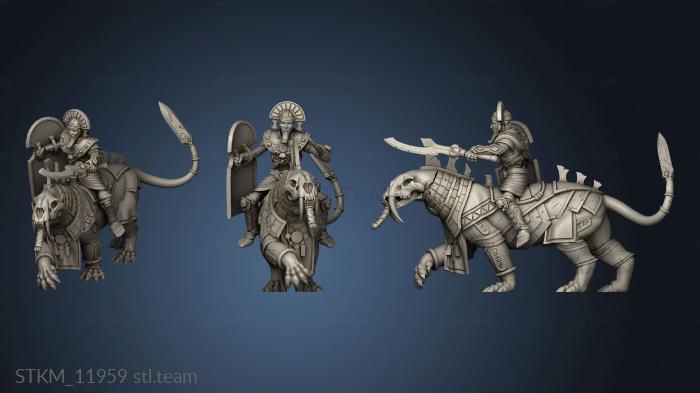 3D model Archive Beast Riders Sergeant (STL)