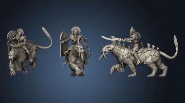 3D model Archive Beast Riders Sergeant (STL)