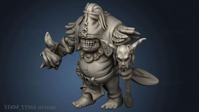 3D model Hour Demons Ogre Warlock Magic (STL)