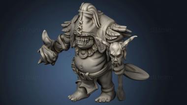 3D model Hour Demons Ogre Warlock Magic (STL)