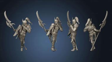 3D model Allarian Units Oathguard Halberdiers (STL)