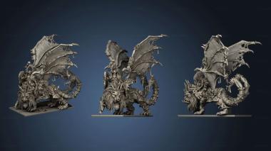 3D model Avatars War Dark Gods Manticore aow x (STL)