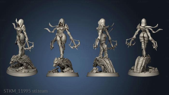 3D model Demonbane Pinup Requiem Demon Hunters Janet (STL)