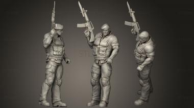 3D model Soldier Of Fortune (Army Man) (STL)