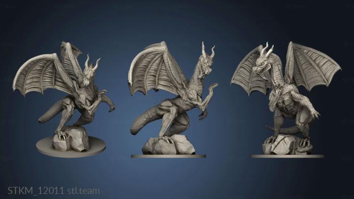 3D model Board Game dragon (STL)