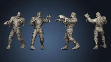 3D model Ancient Undead Mummy (STL)