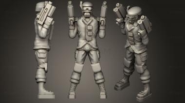 3D model Space Dude Set One12 (STL)