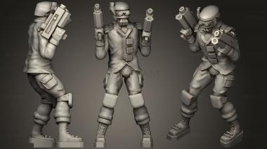 3D model Space Dude Set One123 (STL)