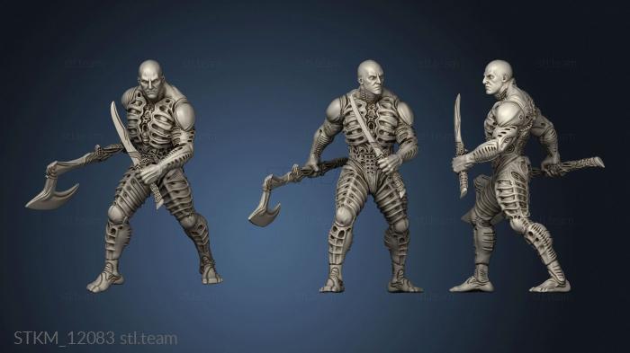 3D model Omegas solo elder skull hunter respirador sergio clan (STL)