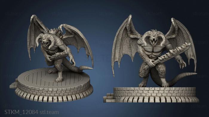 3D model Balrog Figure there in magic (STL)