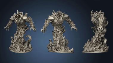 3D model City Portals Adorned Fire Elemental FNAC (STL)