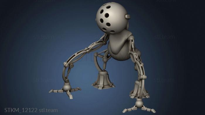 3D model Atomic Heart robot Belyash (STL)