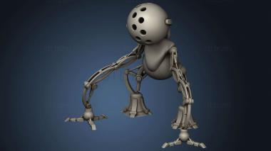 3D model Atomic Heart robot Belyash (STL)