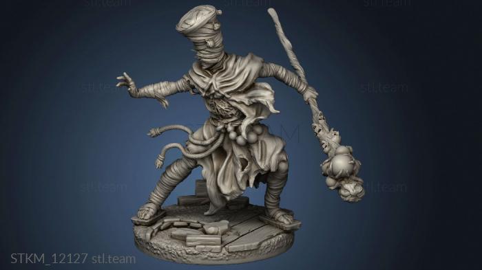 3D model cauldron keep Lone Heroes Monk (STL)