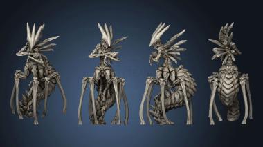 3D model Creatures from behind the veil Void Hunter Queen (STL)