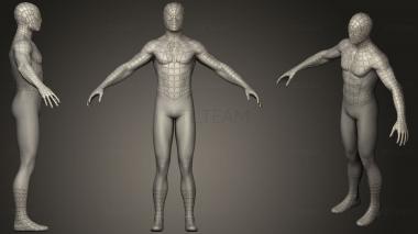 3D model Spider Man Swing Animation (STL)