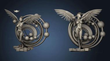 3D model AURORA cyber angel BALL (STL)