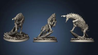 3D model chaos CORRUPTION ECHOES Enemy Corrupted Horse (STL)