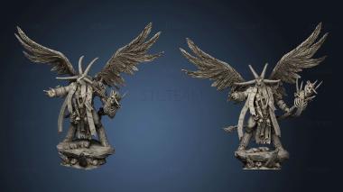 3D model BEASTMEN winged shaman (STL)