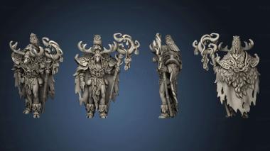 3D model Barbarians Elkaar the Calm staff (STL)