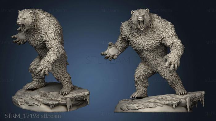 3D model Bear Vanguard (STL)