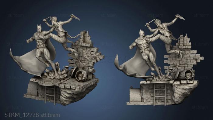 3D model Batman vs Guason Batmany (STL)