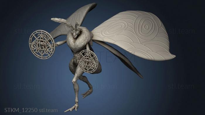 3D model Cruel Marshes Moth Queen Magic (STL)