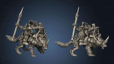 3D model goblin wolfrider (STL)