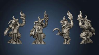 3D model Beastmen Shaman (STL)