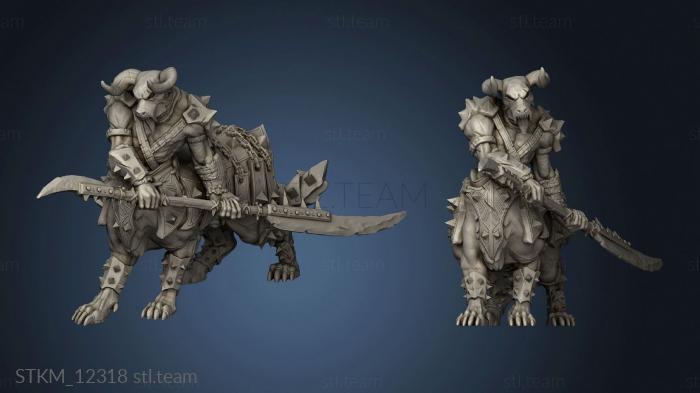 3D model BEASTMEN Centaur (STL)